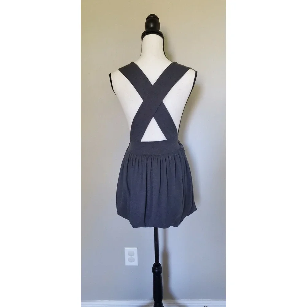 KidCuteTure Suspender Bubble Dress w/ Rosettes Girls sz 8 Juniors sz XS